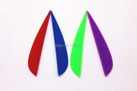 archery accessories 4 hunting shield vane arrows bows fletching variety of colors 100 pcs