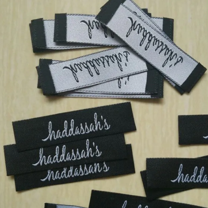 Пользовательское название магазина складывается черная Дамасская тканевая