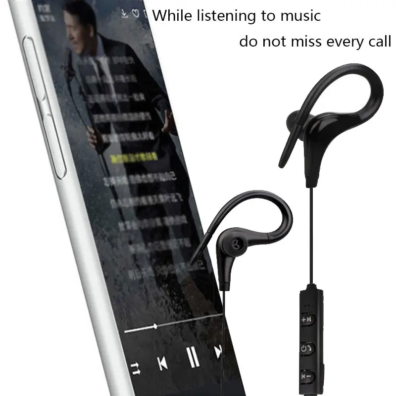 Bluetooth наушники беспроводные 4 1 спортивные стерео гарнитуры с микрофоном