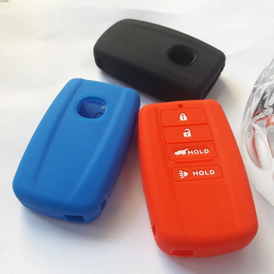 Силиконовый чехол для пульта дистанционного управления смарт ключей Acura 4 кнопки