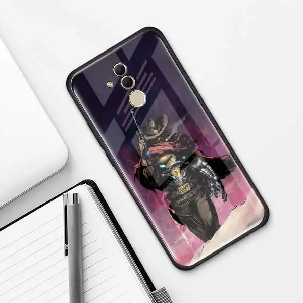 015 Чехол из закаленного стекла Overwatch ow Game для huawei P30 Pro P10 P20 P30 Lite mate 10 20 Pro Honor 20 Pro 8X чехол s - Цвет: 015