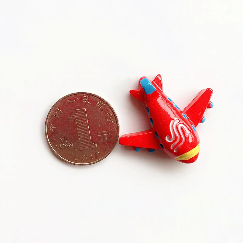 Airplane Mini Model Refrigerator Sticker Fridge Magnet Cocina Kitchen Calamite Frigorifero Frigo Home Decoration Accessories