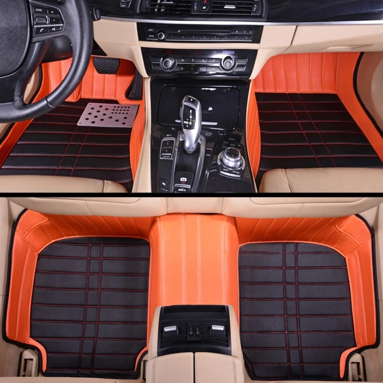 Женские высококачественные модные розовые коврики 5d для всех моделей