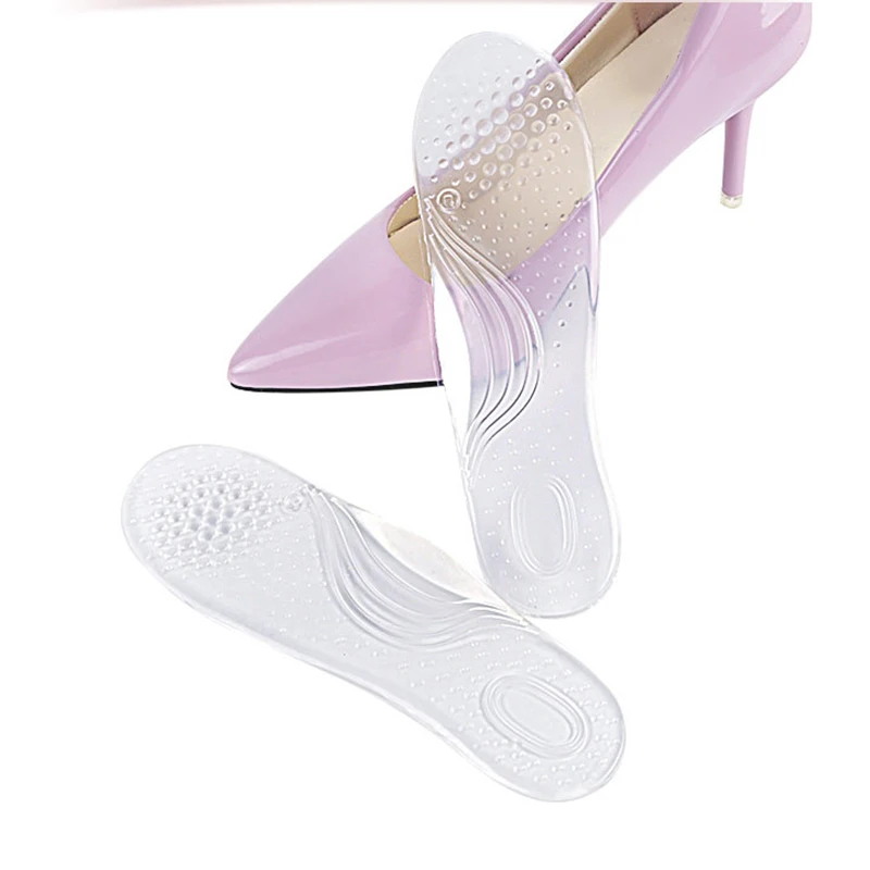 

1 Pair Silicone Insole Pad Arch Support Self-Adhesive High Heel Insole Gel Pads Best Sale-WT