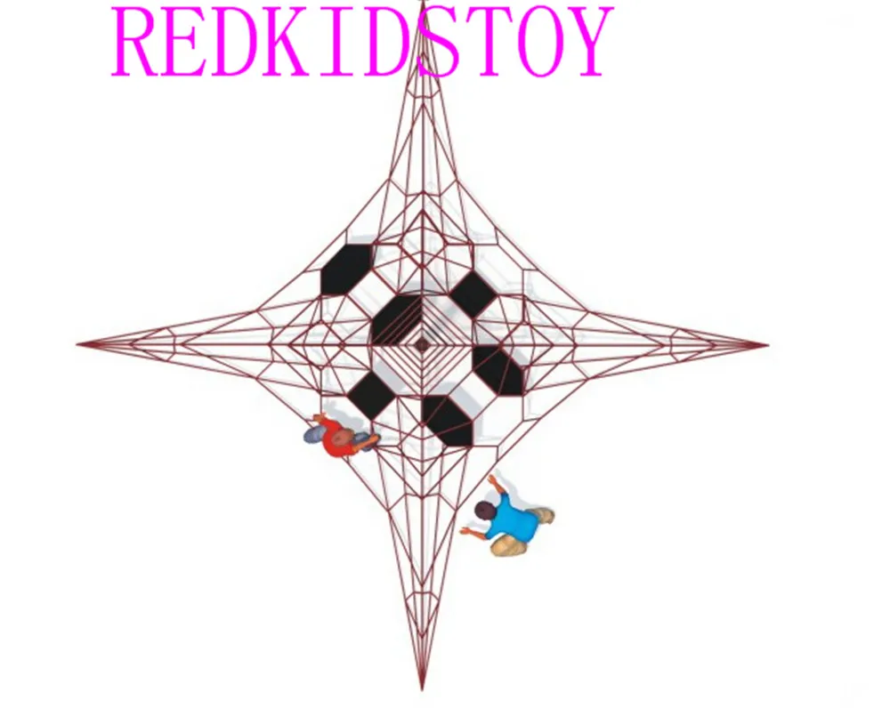 Экспортируется в Чили сетчатая веревка высшего качества открытая игровая