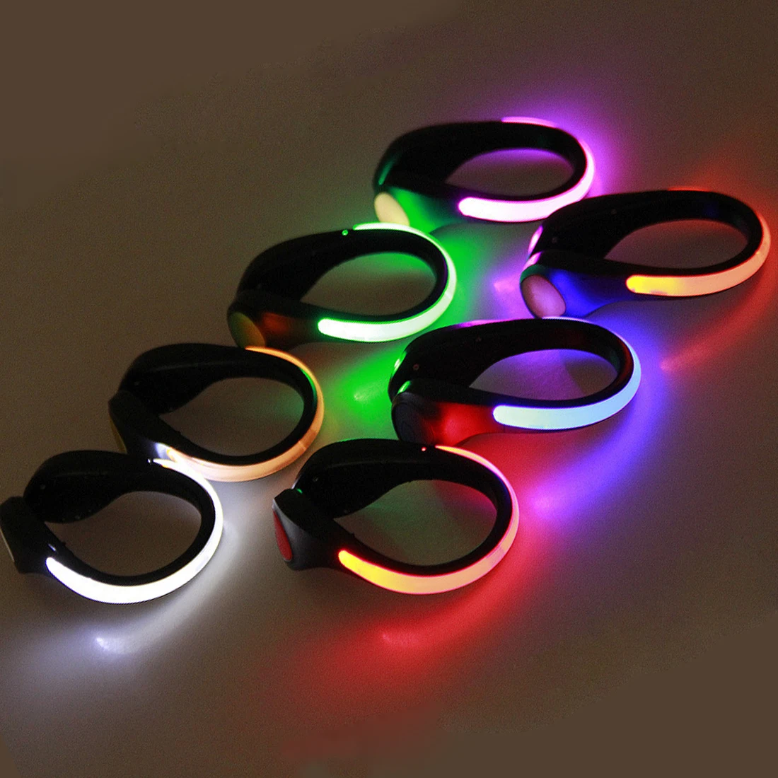 Горячая Распродажа полезный инструмент для улицы Светодиодный светящийся зажим