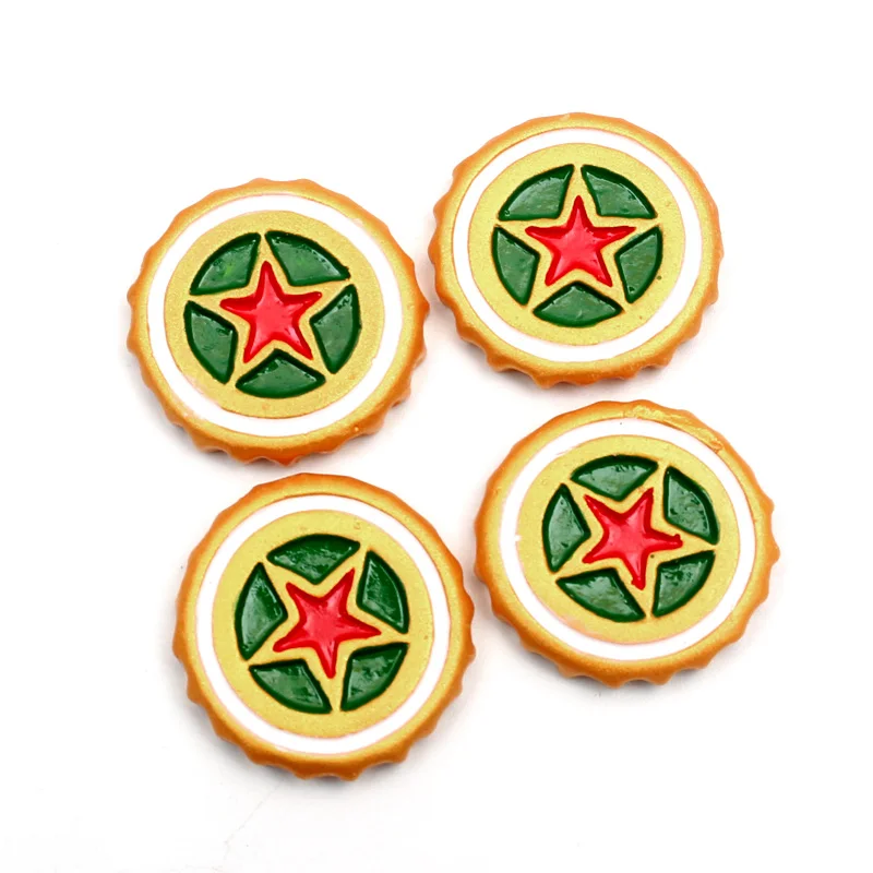 15 шт. пентаграмма пивная шапочка полимерные изделия Рождественское украшение с