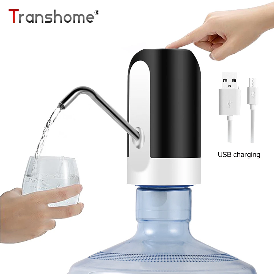 Transhome Электрический водяной насос для бутылки USB кабель питьевой воды насосы