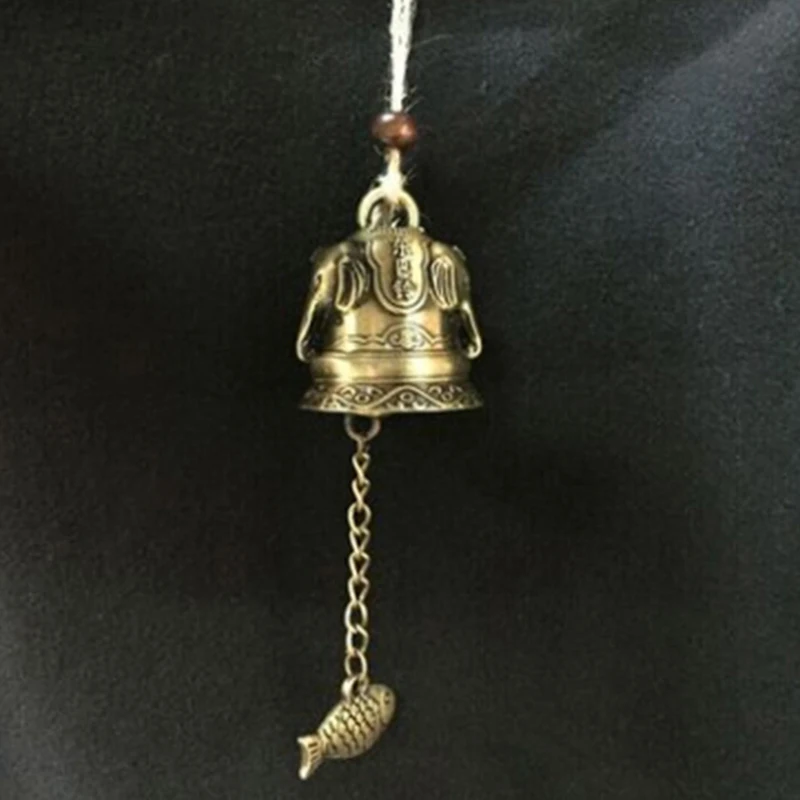 Blessing Luck Bell Feng Shui металлический колокольчик ветра Новая мода Фортуна домашнее