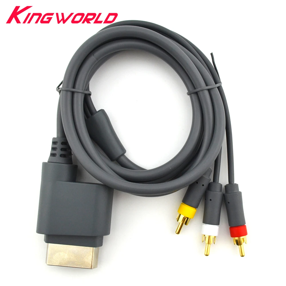 Композитный 3 RCA HD ТВ Аудио AV видео кабель высокой четкости 1 8 м оптический для Xbox360