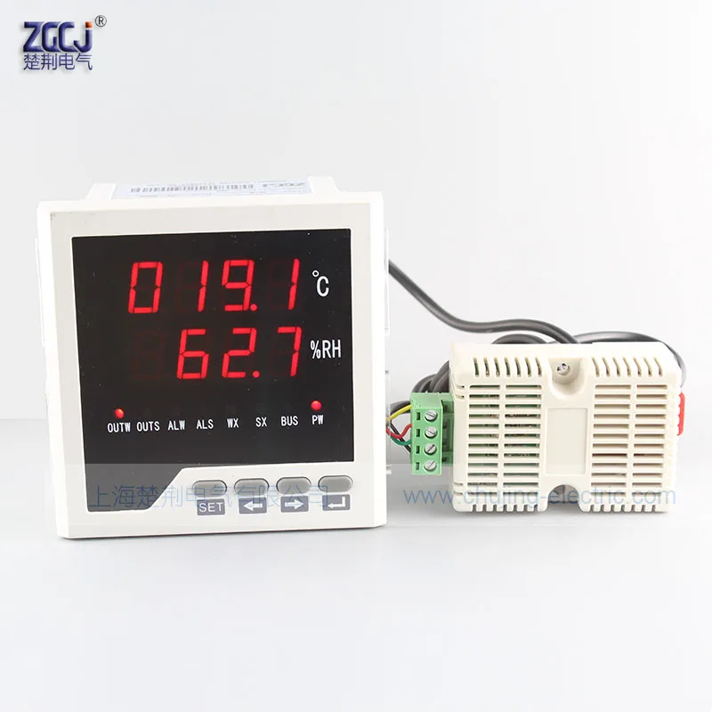 Free shipping . Humiture controller , digital temperature and humidity controller for Garden ,Greenhouse,plants growing,