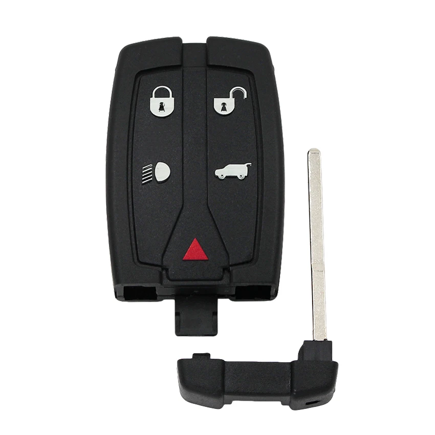 5 Button Remote Smart Car Key 315Mhz or 433Mhz ID46 Chip for Land Rover Freelander 2 LR2 with Small Uncut Blade FCC: NT8TX9 | Автомобили и