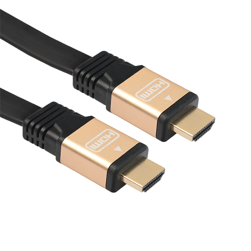 REXLIS позолоченный HDMI плоский кабель 2 0 (4 K x K) высокая Скорость Ethernet Поддержка видео