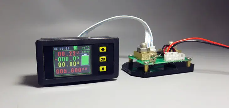 120V 200A измеритель заряда батареи постоянного тока Напряжение Емкость температуры
