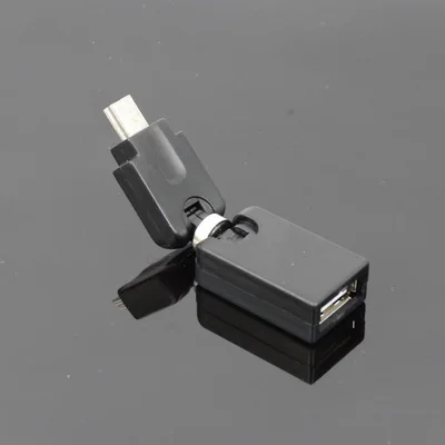 Высококачественный поворотный на 360 градусов переходник с USB 2 0 Мама Micro папа