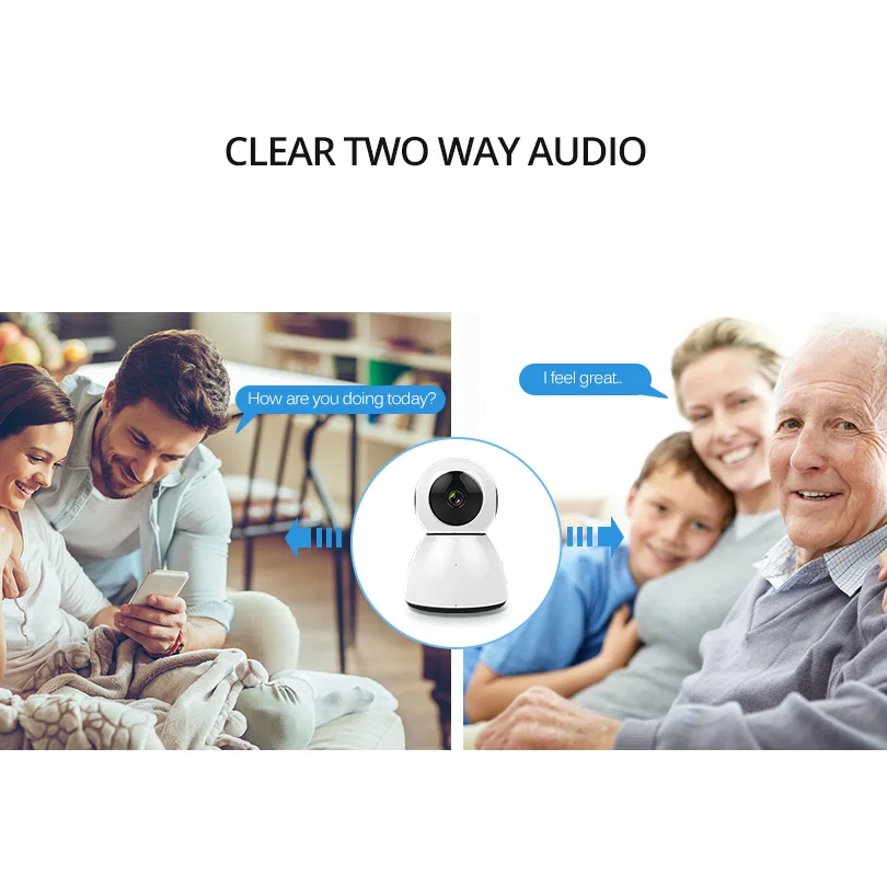 Wetrans Wifi ip-камера безопасности Мини HD 2 4 P CCTV 1080 г Clould хранение домашняя камера