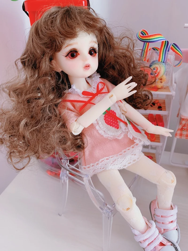 D01 P410 детская игрушка ручной работы 1/3 1/4 1/6 аксессуары для куклы BJD/SD кукла парик