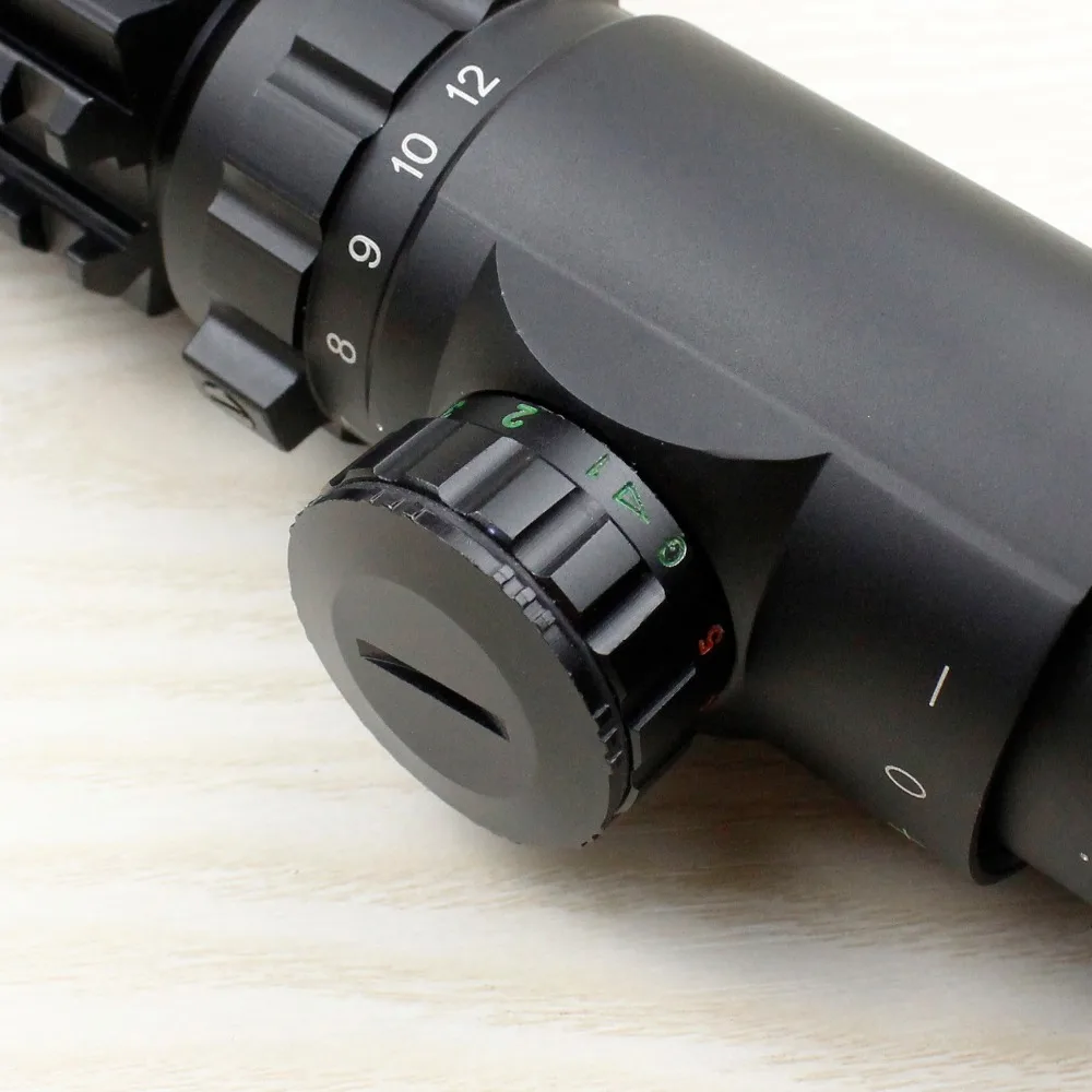 spike Telescopic Sight 4-12x50EG Red Green Dot Reflex 20mm Shotgun Rifle Scopes LLL Night Tactical for Hunting | Спорт и развлечения