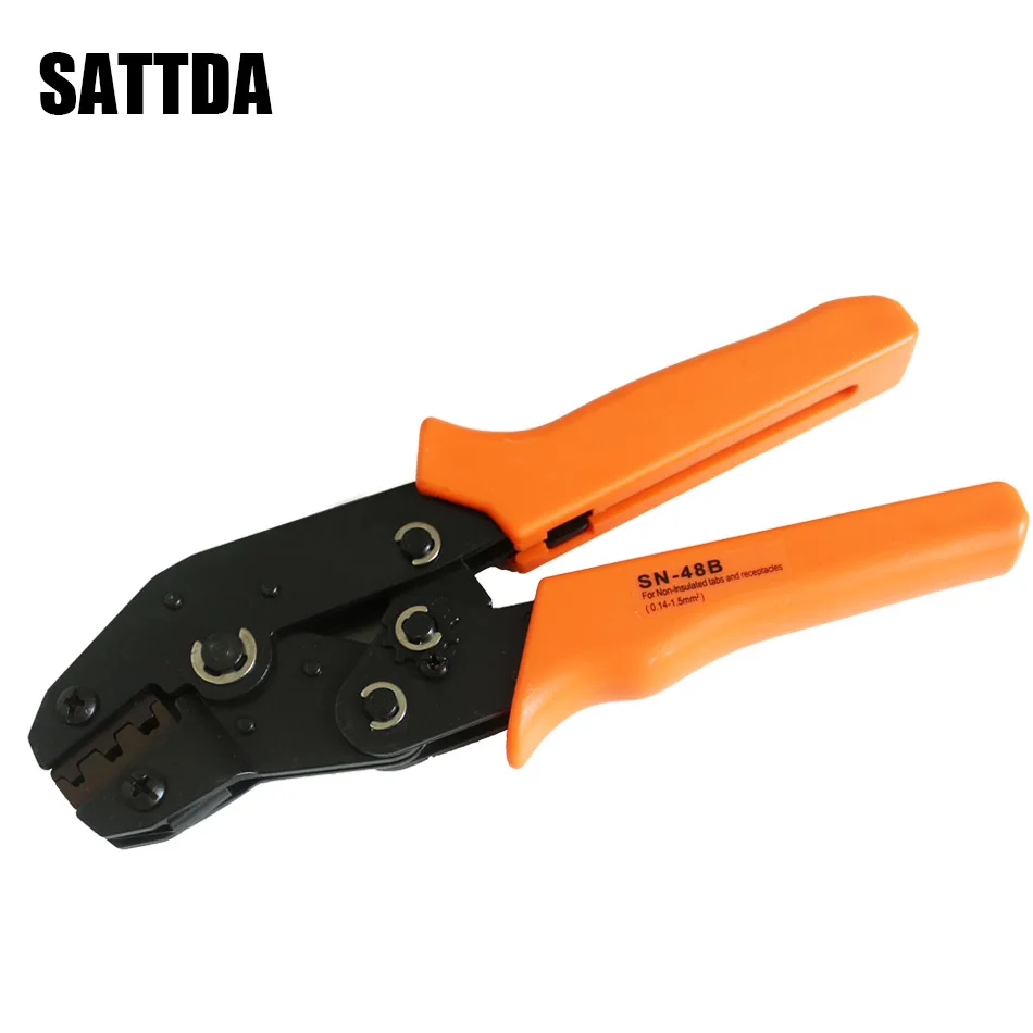 

sn-48b mini terminal crimper pliers pince a sertir ferrule wire crimp hand tool alicate crimpador Multi tab 2.8 4.8