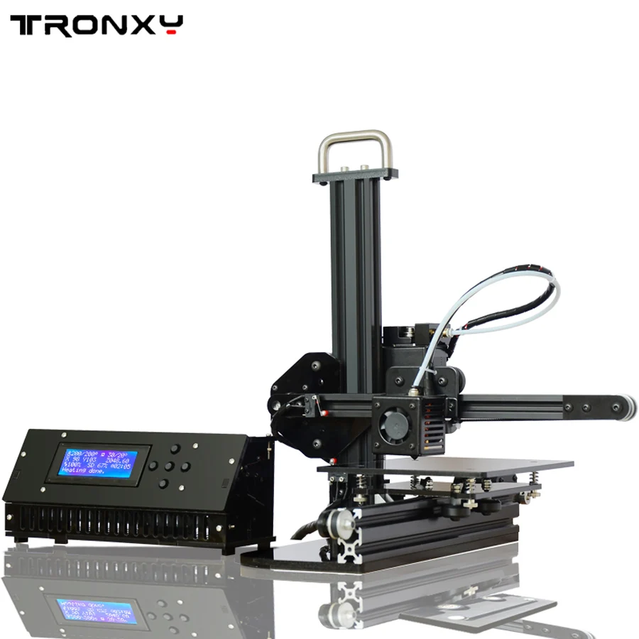 Tronxy X1 3d принтер DIY комплект полная акриловая сборка 3d принтер набор выравнивание легко собрать полный алюминиевый профиль