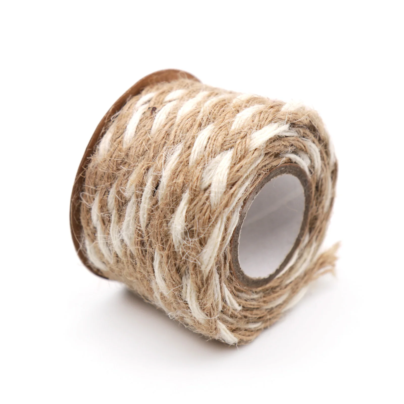 5m Natural Hessian Jute Burlap Twine Ribbon Hemp Rope Cord String For DIY Scrapbooking Craft Tag Label Rope Wedding Party Supply