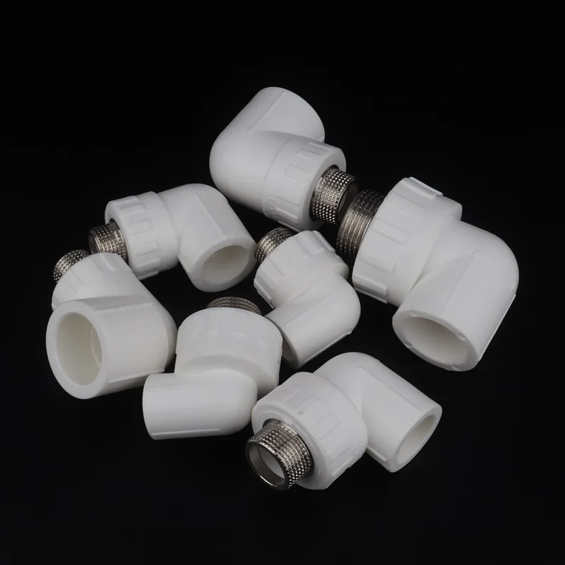 1pc PPR Male 1/2&quot 3/4&quot 1&quot Thread to 20mm 25mm 32mm Elbow Connector Pipe Plumbing Fittings Water Adapter | Дом и сад