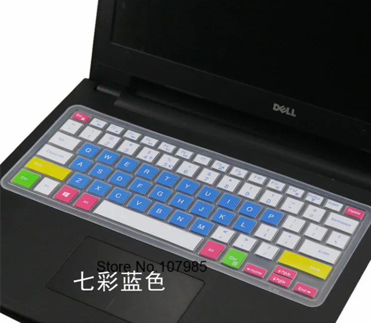 14 дюймов чехол для клавиатуры ноутбука для ухода за кожей кожи DEll Inspiron 15 7000 7560 7460 7572 7472 7370 7570 7560 5370 7568 7569 7579