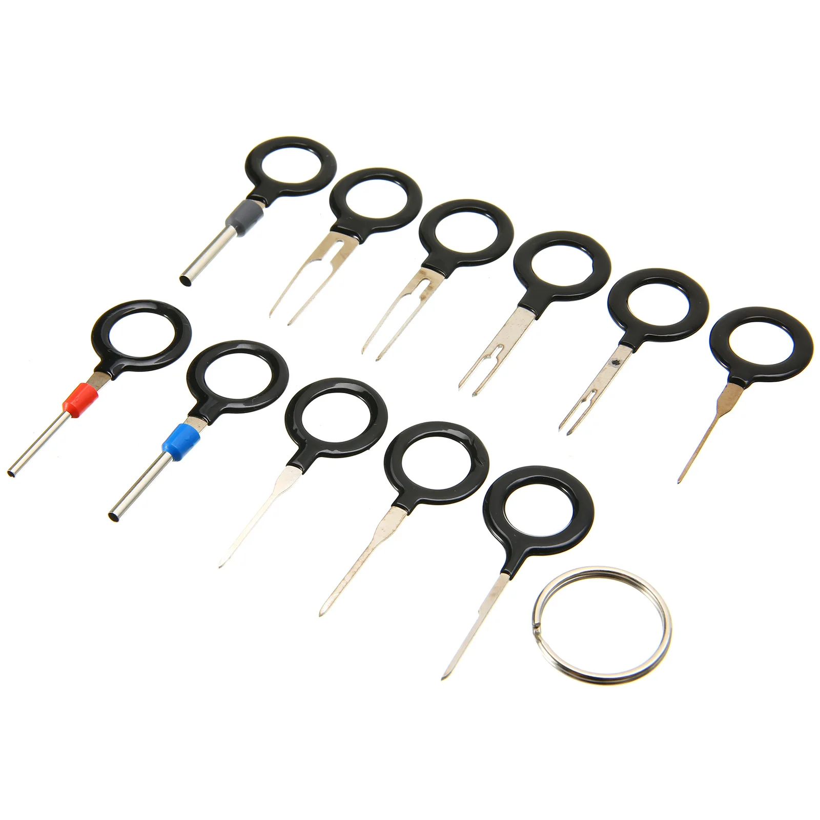 

11PCS Auto Wiring Crimp Connector Pin Removal Key Tool Kit Car Electrical Terminal Removal Key for CAR SUV Pickup Off-road
