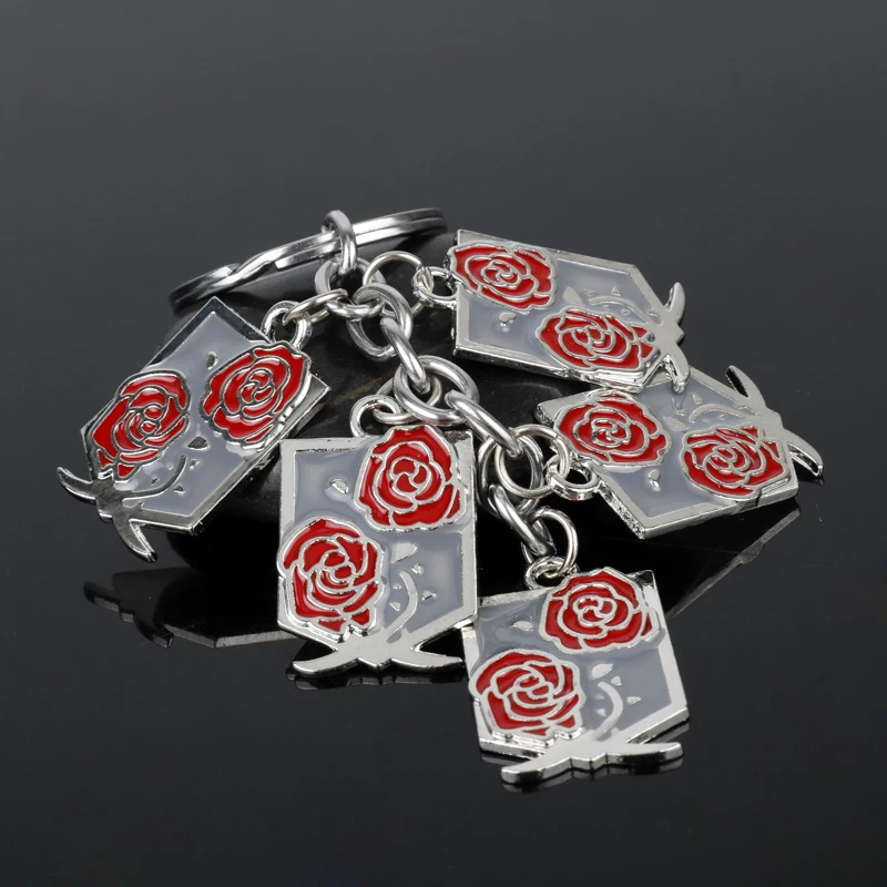 Аниме Атака Титанов брелок стажер съемочный корпус военная полиция гарнизон