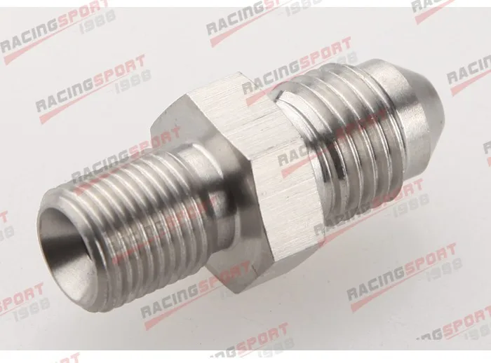Нержавеющая сталь AN 4 AN4 4AN до 1/8 &quotBSP BSPP прямой адаптер фитинг|adapter fitting|an 8an fittings |