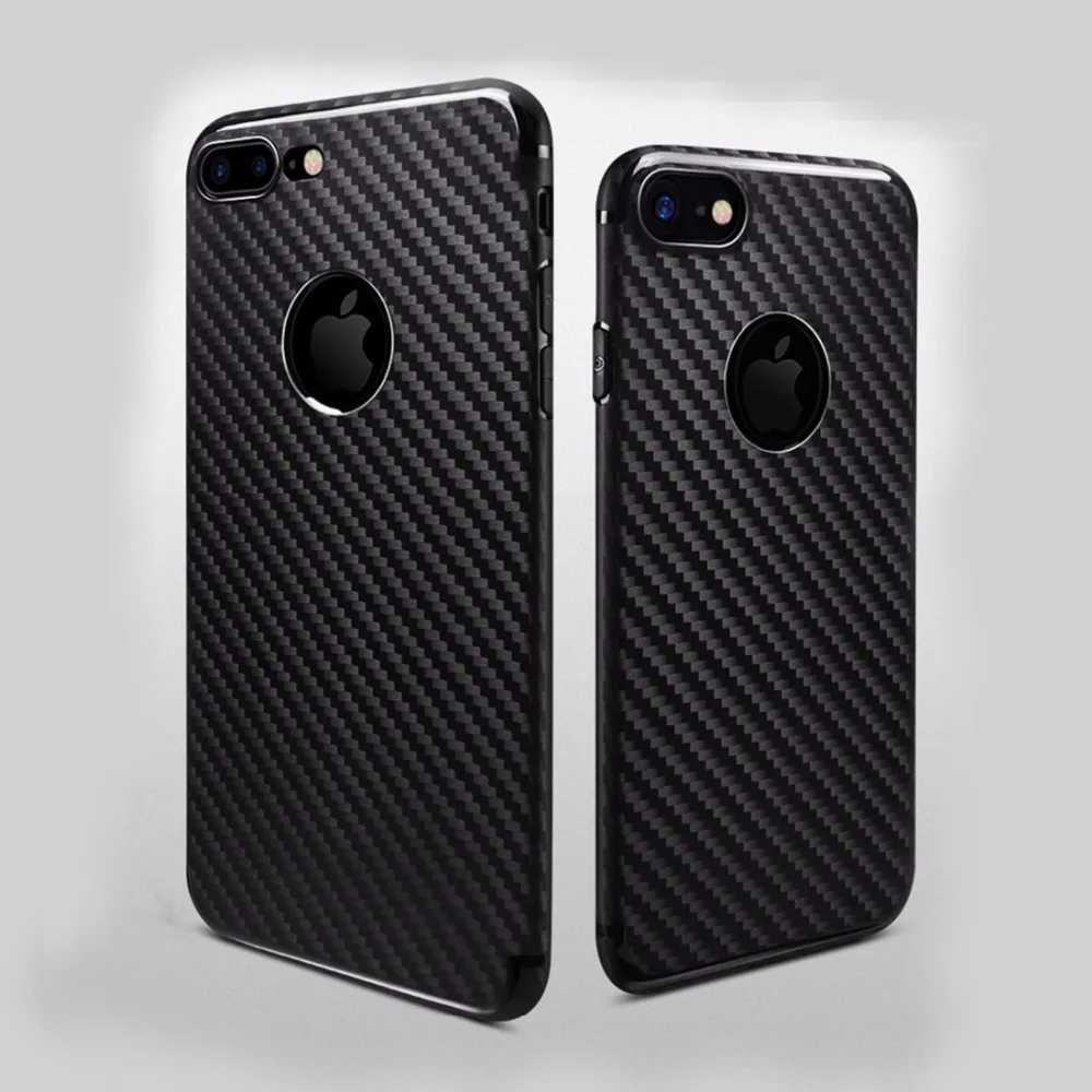 Модные черные ТПУ чехол для iPhone 8 7 Plus 6 S плюс Чехол телефона силиконовые Fundas