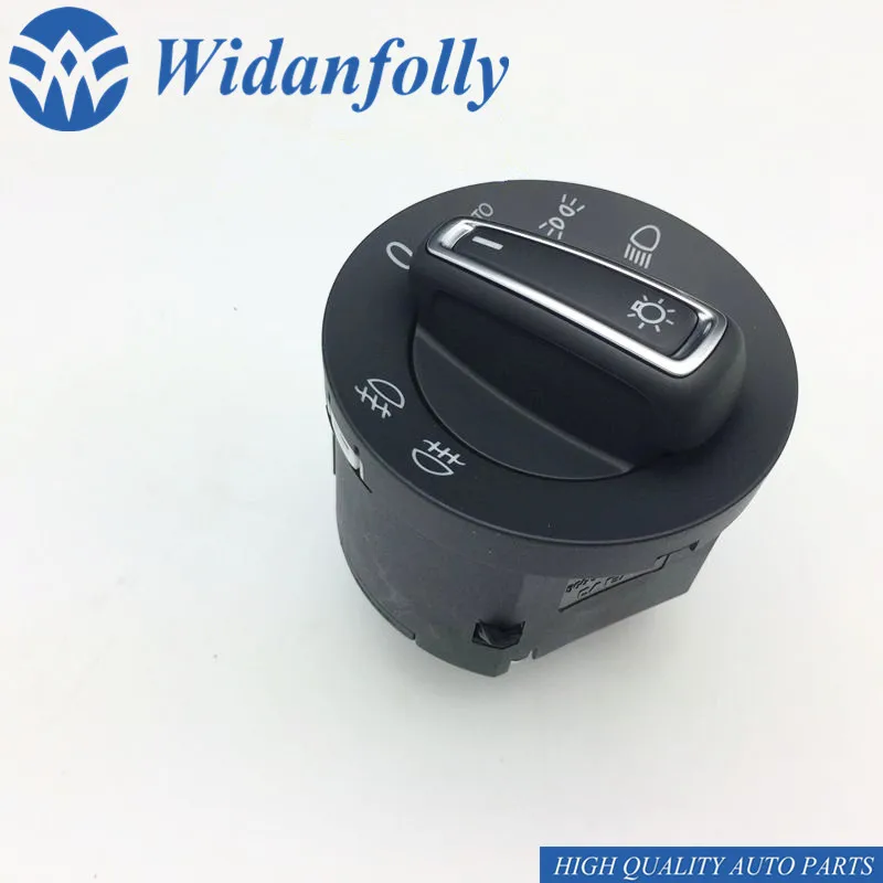 Хромированная кнопка переключения фар Widanfolly для Golf 7 MK7 2013 2014 2015 5GG941431D 5GG 941 431 D 431D 5G0