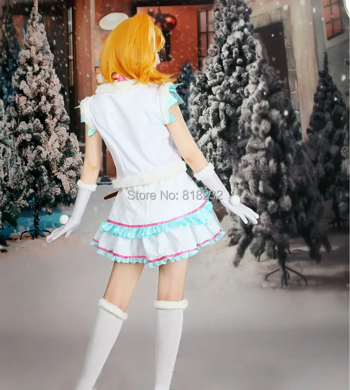Love Live School Idol Project Snow Halation Kousaka Honoka жилет пальто платье униформа наряд аниме костюмы