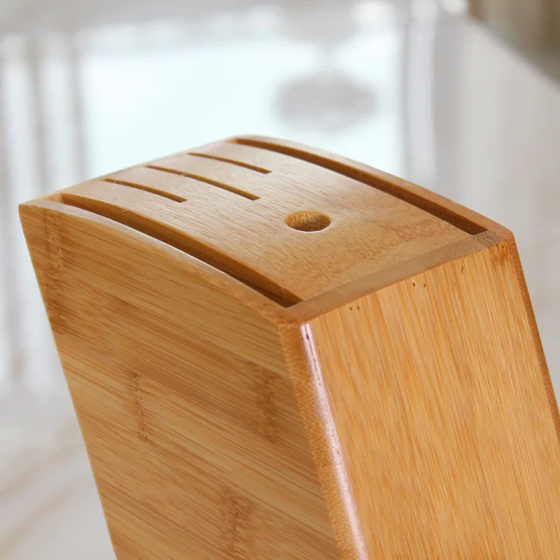 1 шт. бамбуковый держатель для инструментов стойка ножей кухонные принадлежности