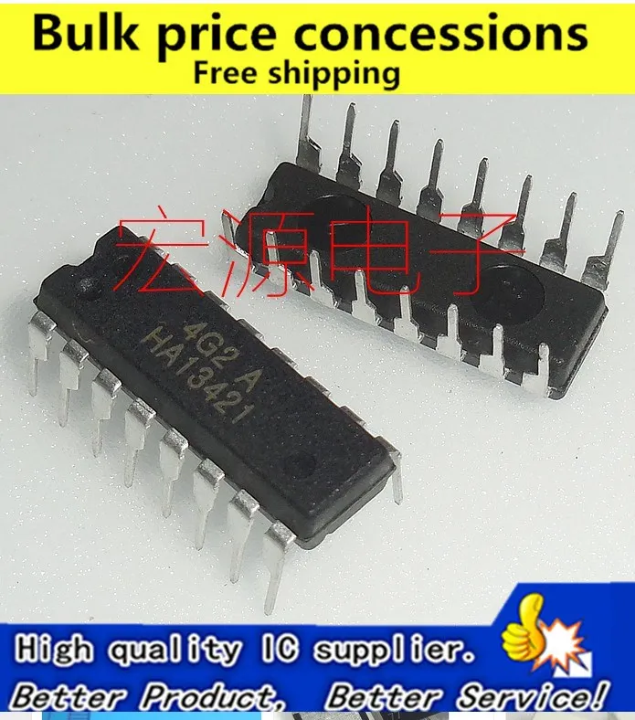 

Free shipping 10pcs/lot HA13421 DIP-16 IC