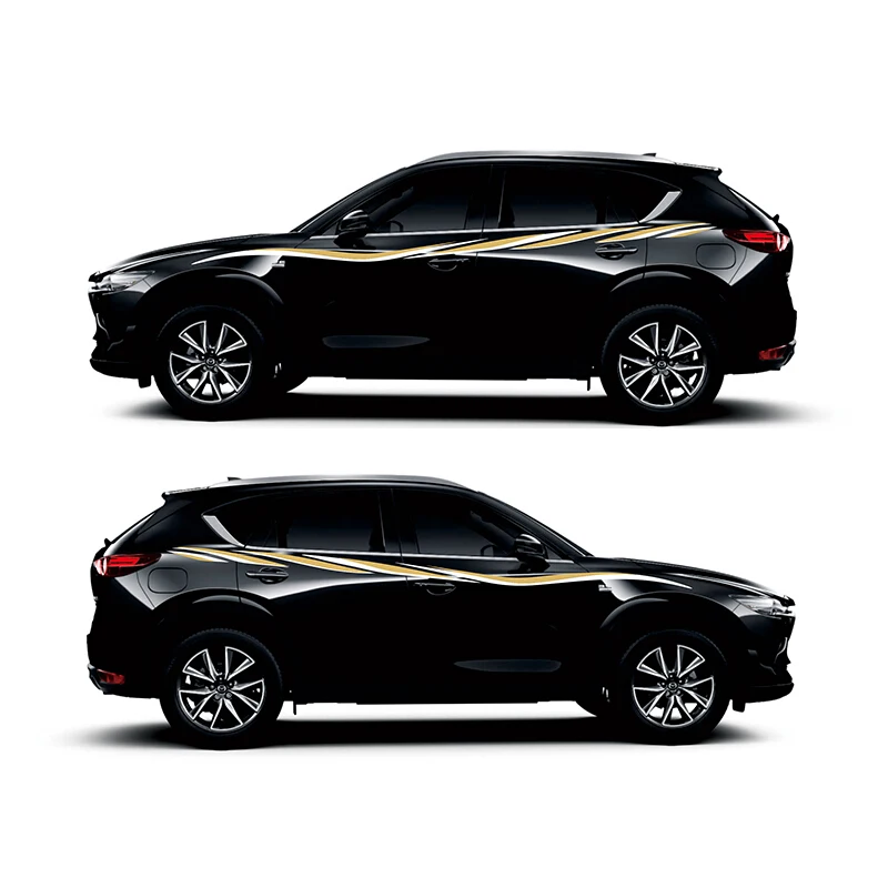 World Datong наклейка на дверь автомобиля для Mazda CX-5 виниловая авто линия талии полосы |