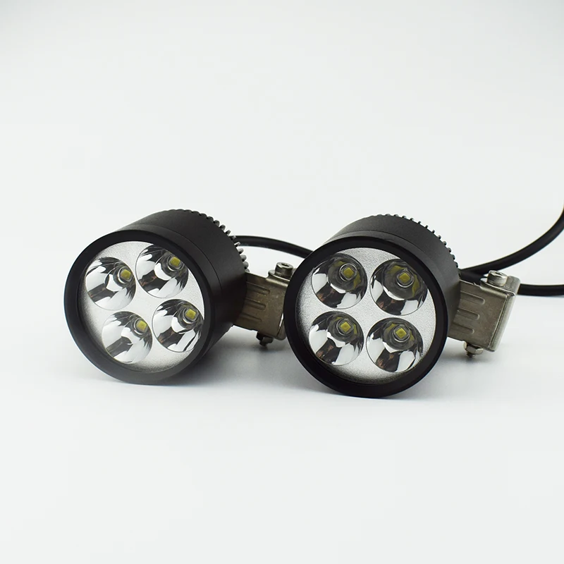 Светодиодные мотоциклетные фары 1 шт. 30 Вт 4 * U2 дальнего света для мотоцикла 12 В