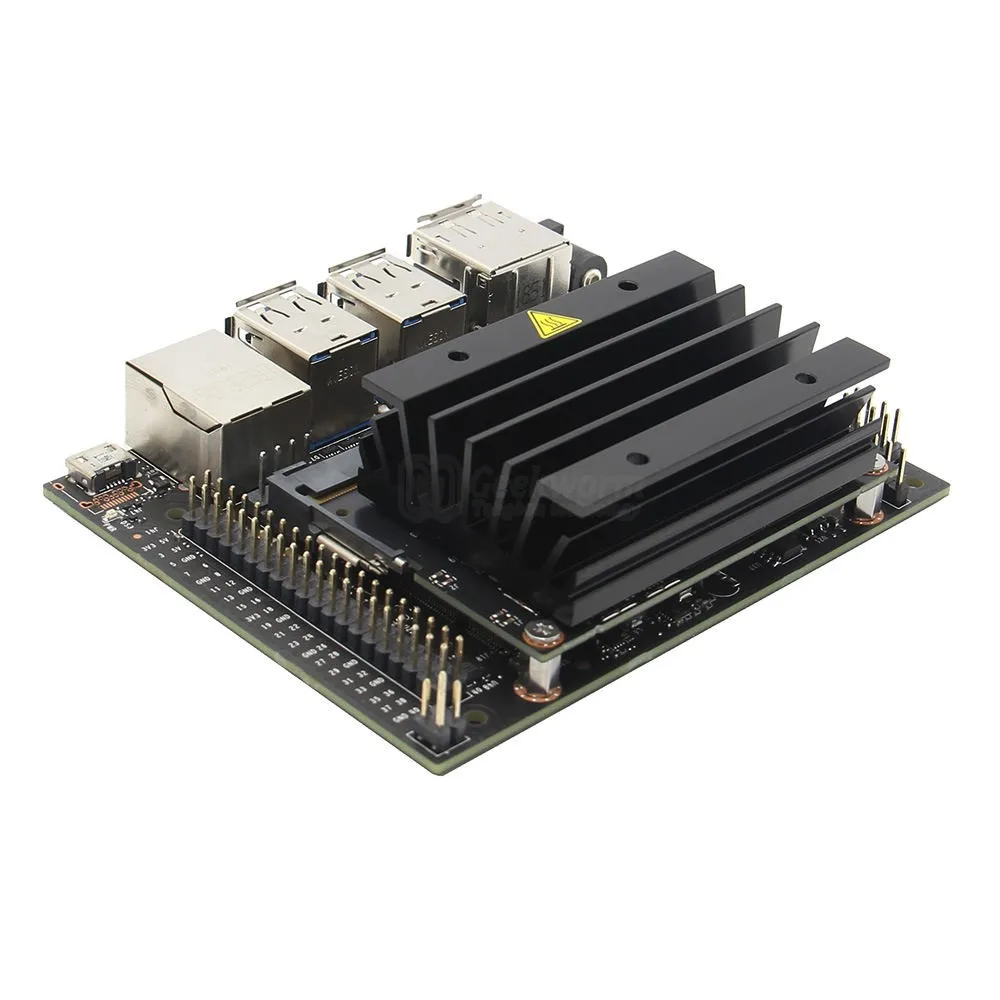 Комплект разработчика NVIDIA Jetson Nano + металлический чехол с переключателем питания