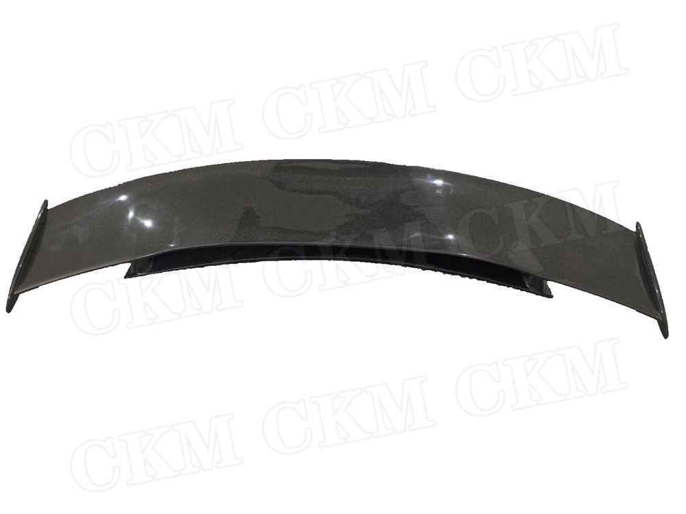 Carbon Fiber Rear Spoiler Boot Lip Fit For Mercedes Benz AMG GT AMG GTS AMG GTR Coupe 2-Door FRP Rear Trunk Wings
