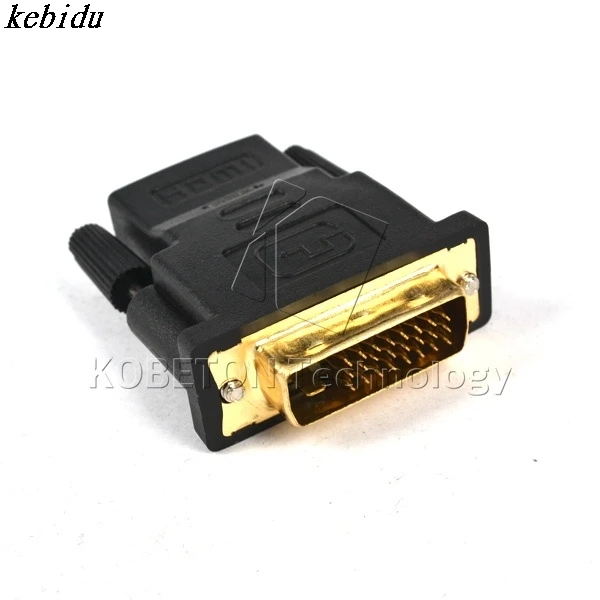 24 + 1 DVI конвертер Папа-мама в адаптер HDMI-Совместимость с золотой разъем для HDTV PC LCD