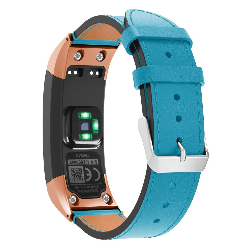 Сменный кожаный ремешок для часов набор инструментов ремонта Garmin VIVOsmart HR 6J12