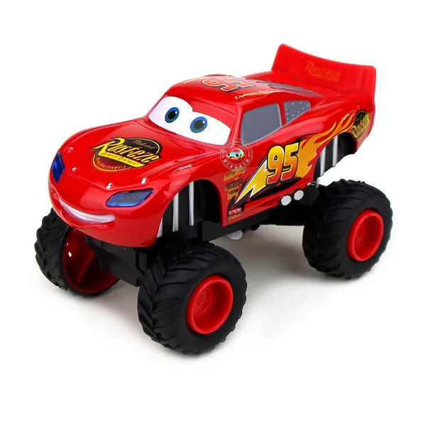 Disney Pixar тачки Молния Маккуин Монстр оттягивающий мигающий Круз Рамирес литые