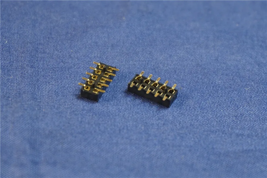 100 шт. 0 079 &quot2 мм 2x5 Pin 10 гнездовой разъем для печатной платы низкий профиль высота 2