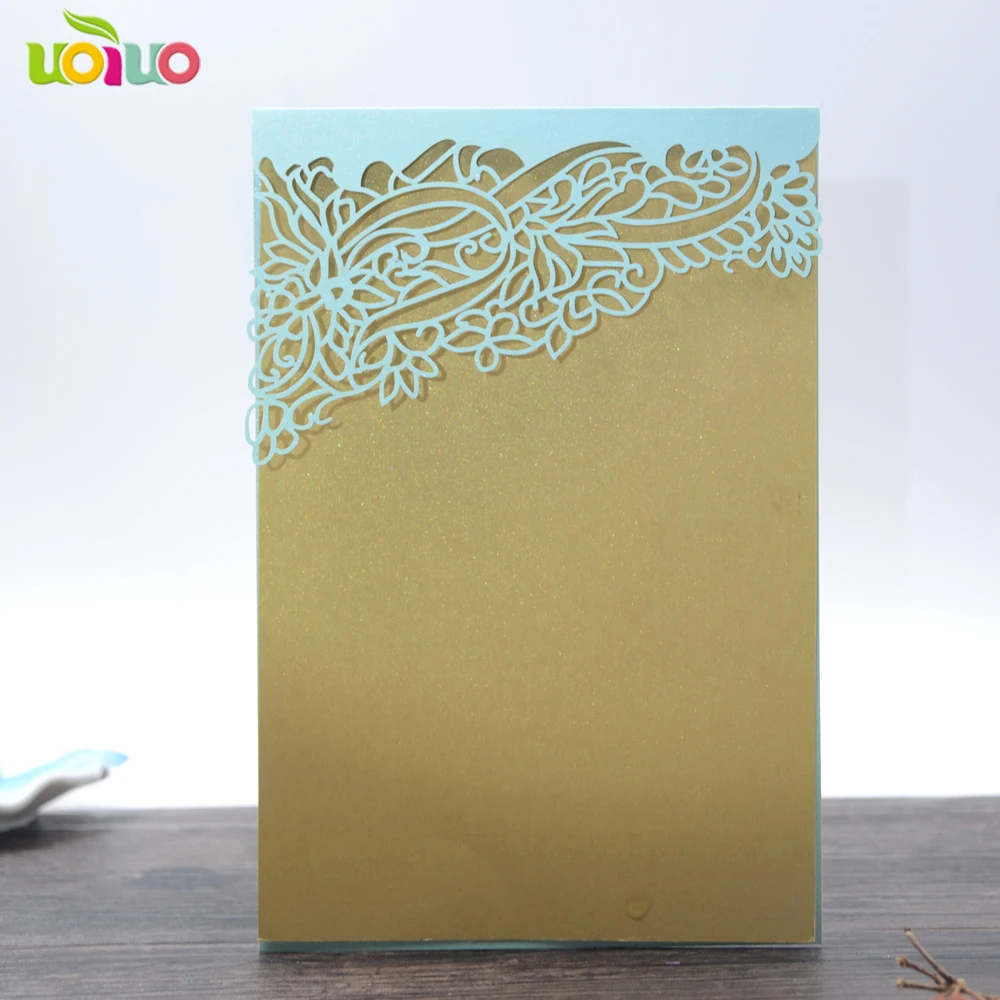 Новейшая Свадебная пригласительная открытка с лазерной резкой 50 шт.|card card|card
