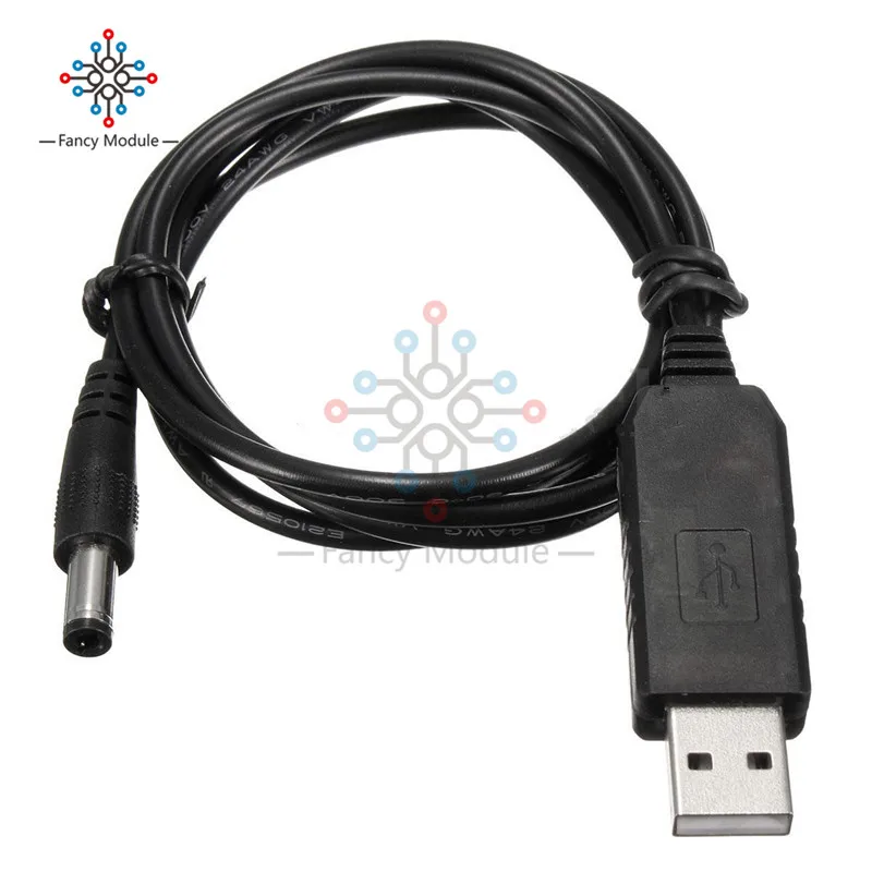 Кабель преобразователь Z09 USB 9 В/12 В разъем постоянного тока 5 мм x 2 1 модуль