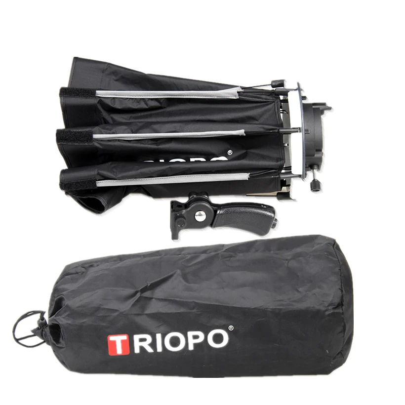 TRIOPO 65 см портативный открытый восьмиугольный Зонт софтбокс для Godox V860II TT600 TT685 YN560