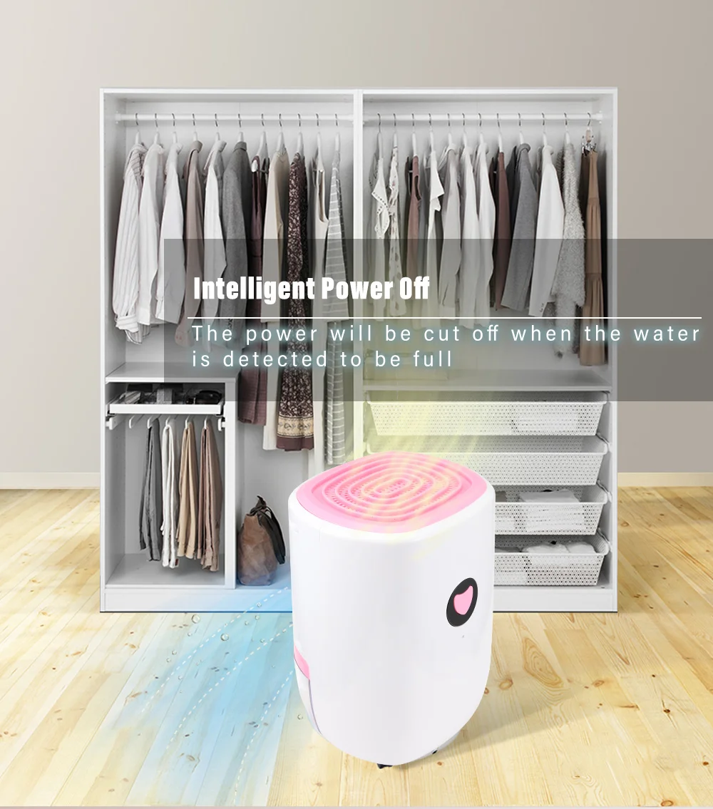 Домашний осушитель воздуха 800 мл портативный Электрический мини для дома