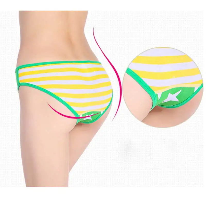 Оптовая 100 Хлопок Менструации Трусики Симпатичные Удобная Underwear Lingerie Women Трусы |