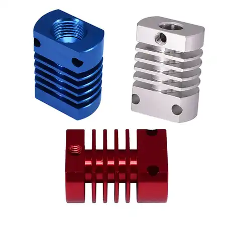 Аксессуары для 3D-принтера экструдер MK10 E3D V6 алюминиевый блок CR8 радиатор