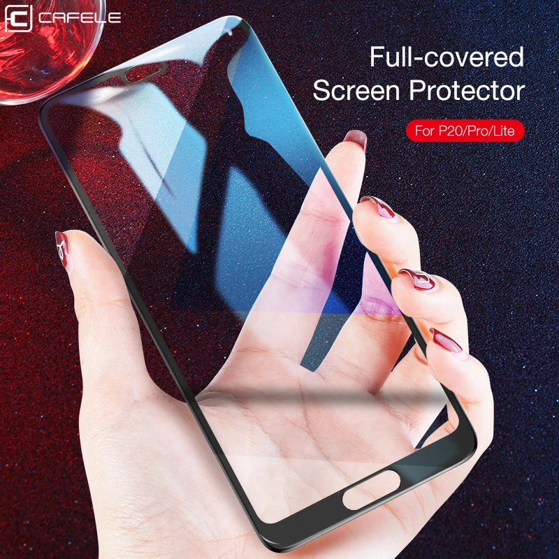 CAFELE 3D Edge Защита экрана для huawei p20 pro закаленное стекло полное покрытие пленка 9H HD прозрачное Защитное стекло для huawei p20